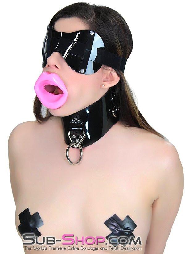 2420DL Pinky Rubber Sex Doll Lips Open Mouth Gag - Image 10