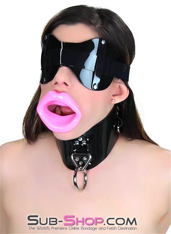 2420DL Pinky Rubber Sex Doll Lips Open Mouth Gag - Image 4
