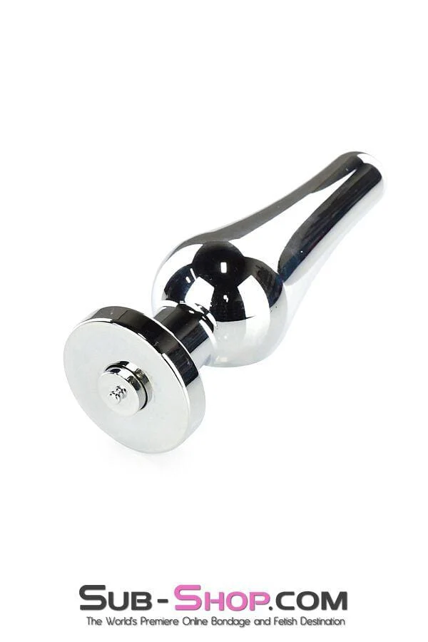 9796M      Sub-Shock Electro-Stim Classic Tapered Steel Butt Plug - Image 4